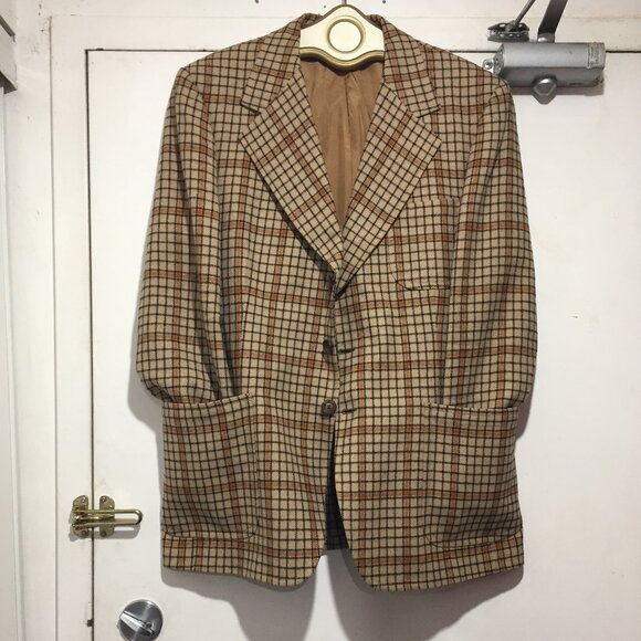 VINTAGE GRAFTON - FRASER PLAID BLAZERS SIZE 44 - Picture 6 of 10